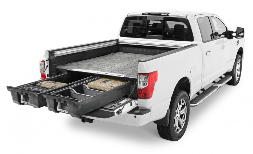 Decked DN2 Truck Bed Storage System Nissan Titan 17-21 6'7"