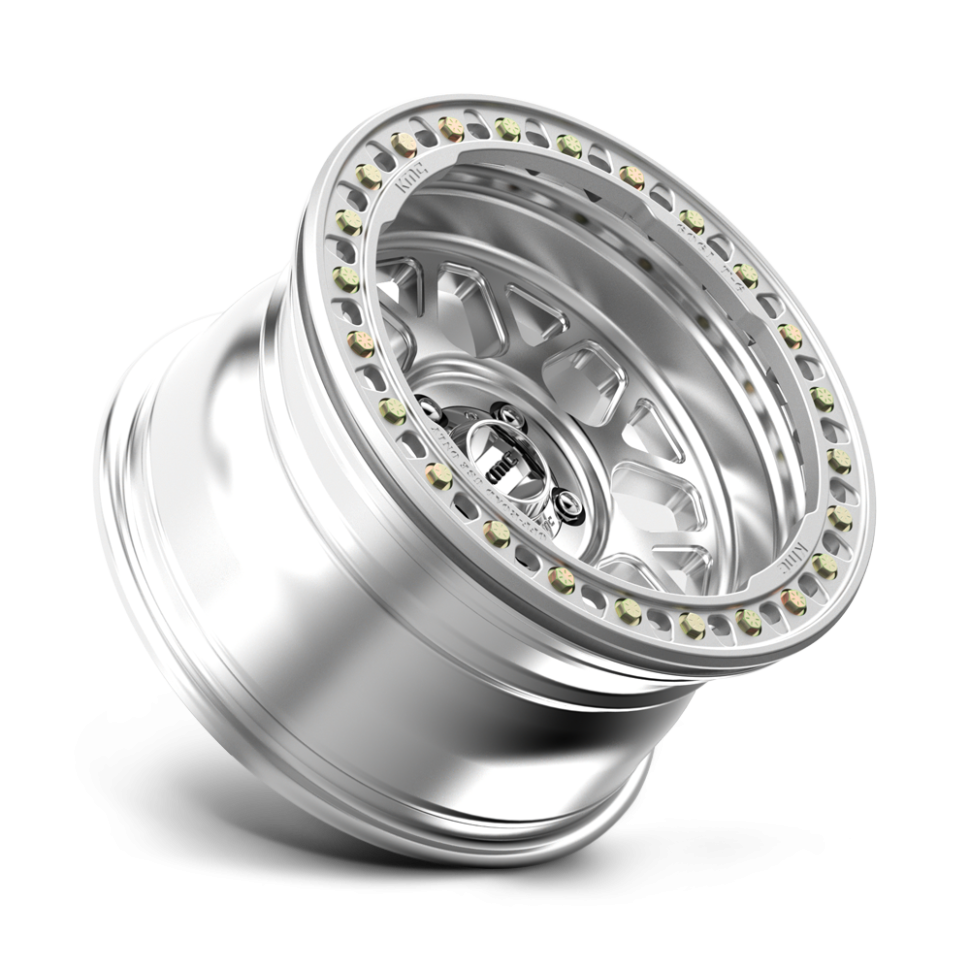 KMC Wheels KM23578550500 Grenade Crawl Beadlock Wheel Machined 17x8.5