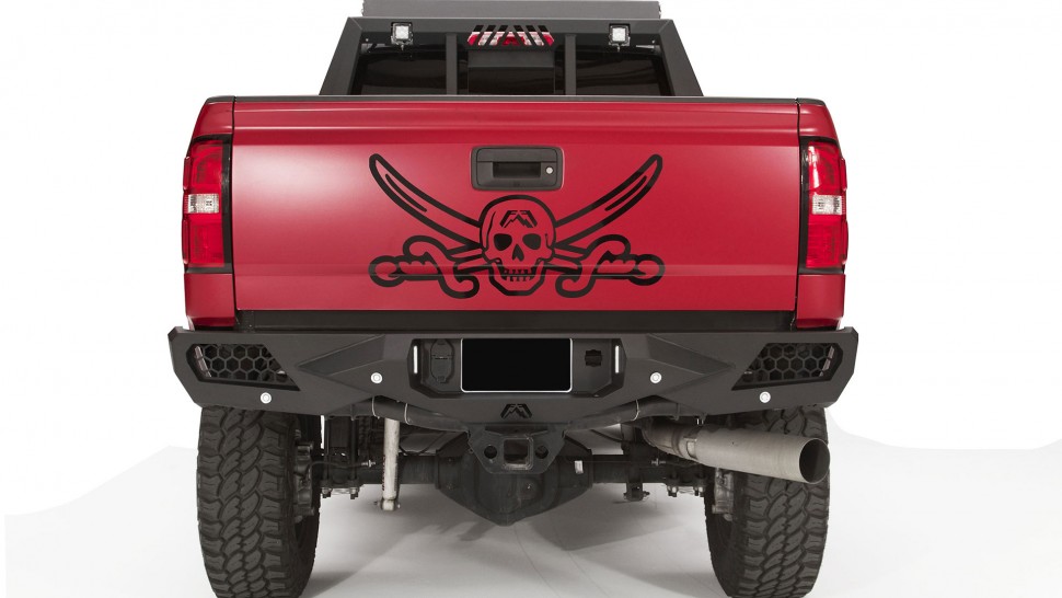 Задній бампер Vengeance GMC Sierra 2500/3500 15-19 Fab Fours CH15-E3051-1