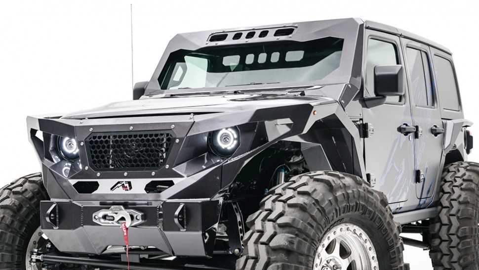 Захист лобового скла Jeep Wrangler JL/Gladiator 18-22 Fab Fours JL3020-1