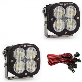 Baja Designs 567805 XL Sport 4.43"x4.43" Wide Led Off-Road Light Pair