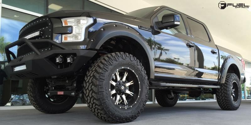 Fuel Off Road D54120008250 Nutz Wheel Matte Black Machined 20x10 -12