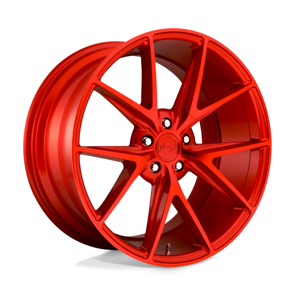 Niche Road Wheels M186200065+40 Misano Wheel Candy Red 20x10 +40
