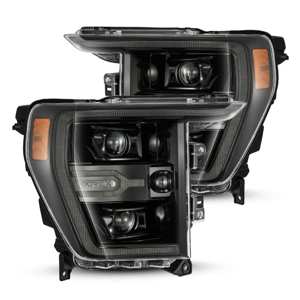 AlphaRex 880169 LUXX-Series Led Projector Headlights Ford F-150 21-23