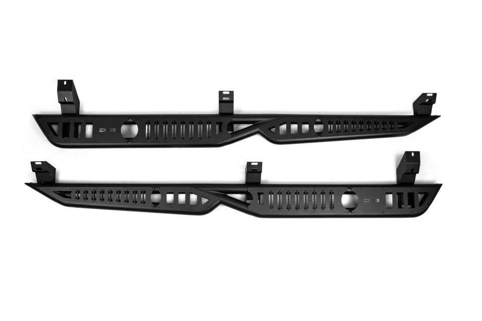 Боковые подножки Toyota Tacoma 16-23 Double Cab OE Plus DV8 Offroad SRTT1-02
