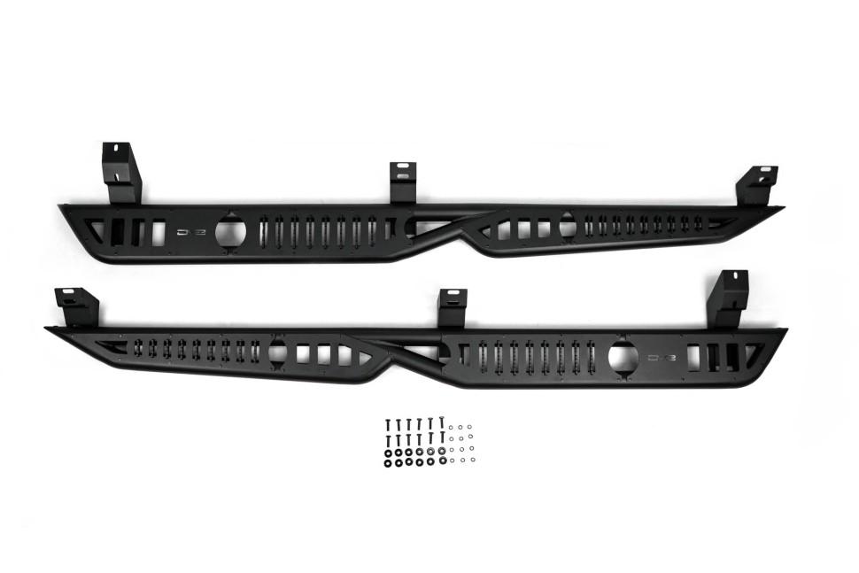 Боковые подножки Toyota Tacoma 16-23 Double Cab OE Plus DV8 Offroad SRTT1-02