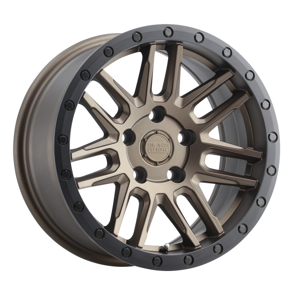 Колесный диск Black Rhino Arches Bronze W/Black Lip Edge & Black Bolts 17x8 ET+30 1780ACH305108Z72