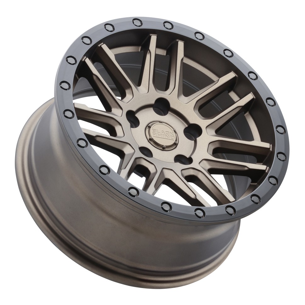 Колесный диск Black Rhino Arches Bronze W/Black Lip Edge & Black Bolts 17x8 ET+30 1780ACH305108Z72