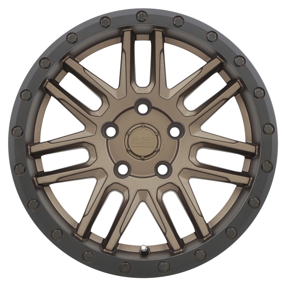 Колесный диск Black Rhino Arches Bronze W/Black Lip Edge & Black Bolts 17x8 ET+30 1780ACH305108Z72