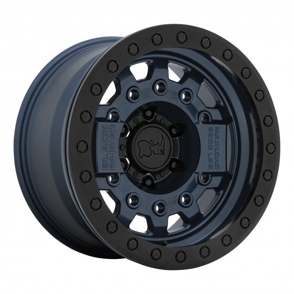 Колісний диск Black Rhino Avenger Beadlock Navy Blue W/Black Hardware 17x8.5 ET 1785AVG006140U12