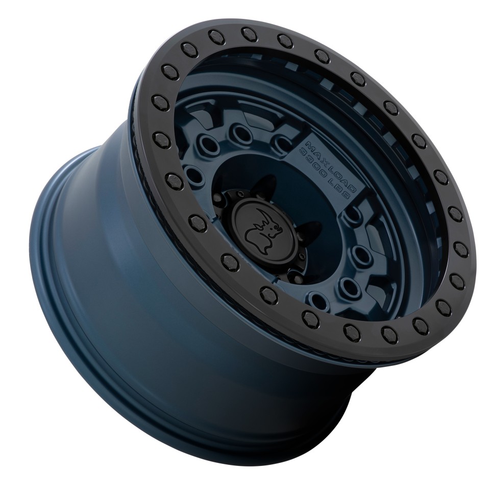 Колісний диск Black Rhino Avenger Beadlock Navy Blue W/Black Hardware 17x8.5 ET 1785AVG006140U12