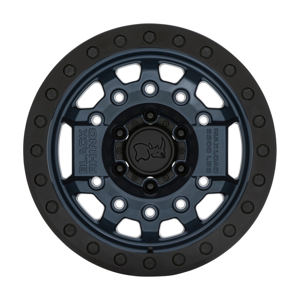 Колісний диск Black Rhino Avenger Beadlock Navy Blue W/Black Hardware 17x8.5 ET 1785AVG006140U12