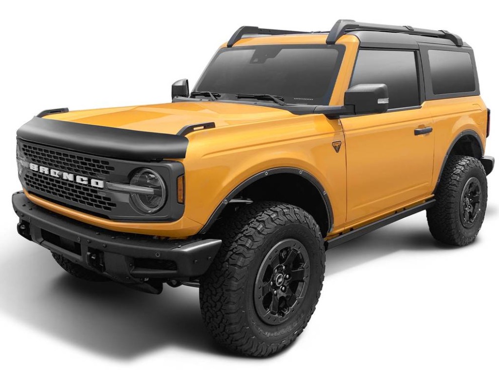 Bushwacker 14127 Trail Armor Fender Flares Set 4 PC Ford Bronco 21-25