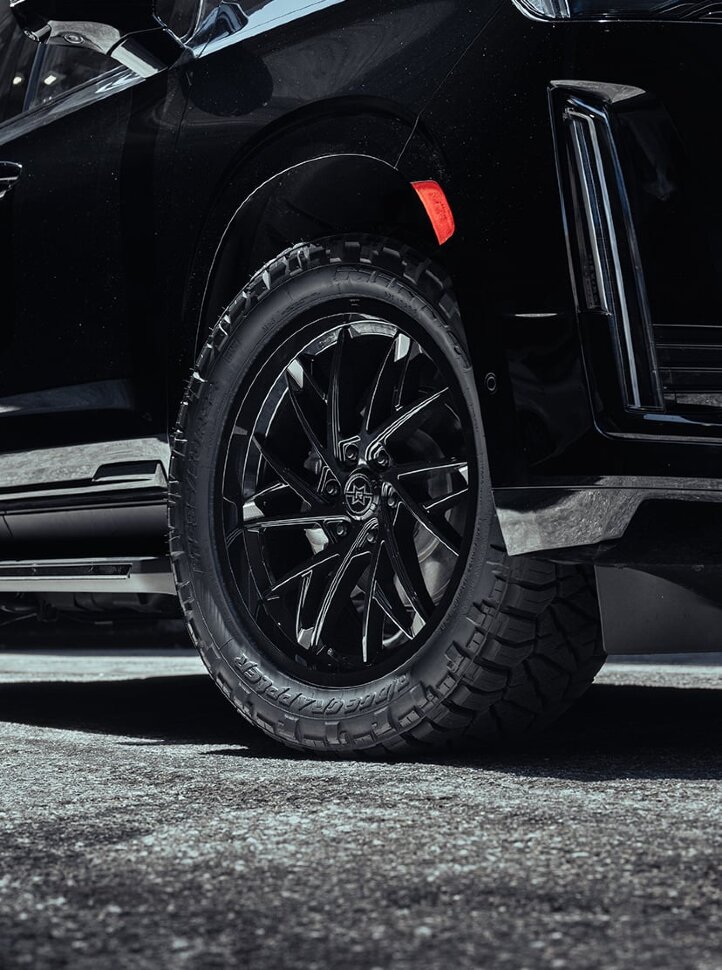 Колісний диск Raised Wheels 801 Gloss Black Milled 20x10 ET -18 MR80121080518N