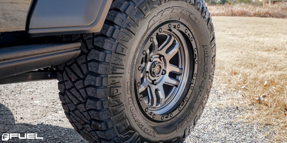 Колесный диск Fuel Off Road Ammo Matte Gun Metal Black Bead Ring 17x9 ET+1 D70117908450