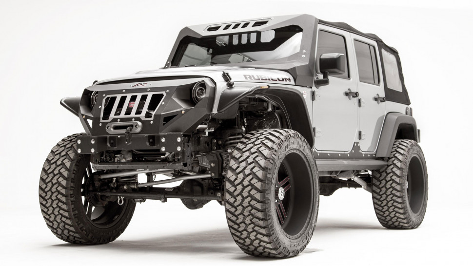 Захист лобового скла Jeep Wrangler JK 07-18 Fab Fours JK3020-1