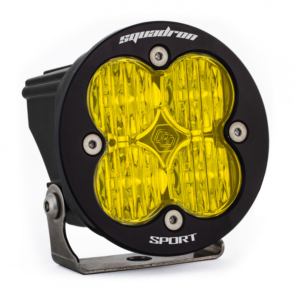 Додаткова LED фара 3.5"x3.5" Розсіяне світло Squadron-R Sport LED Light Baja Designs 580015