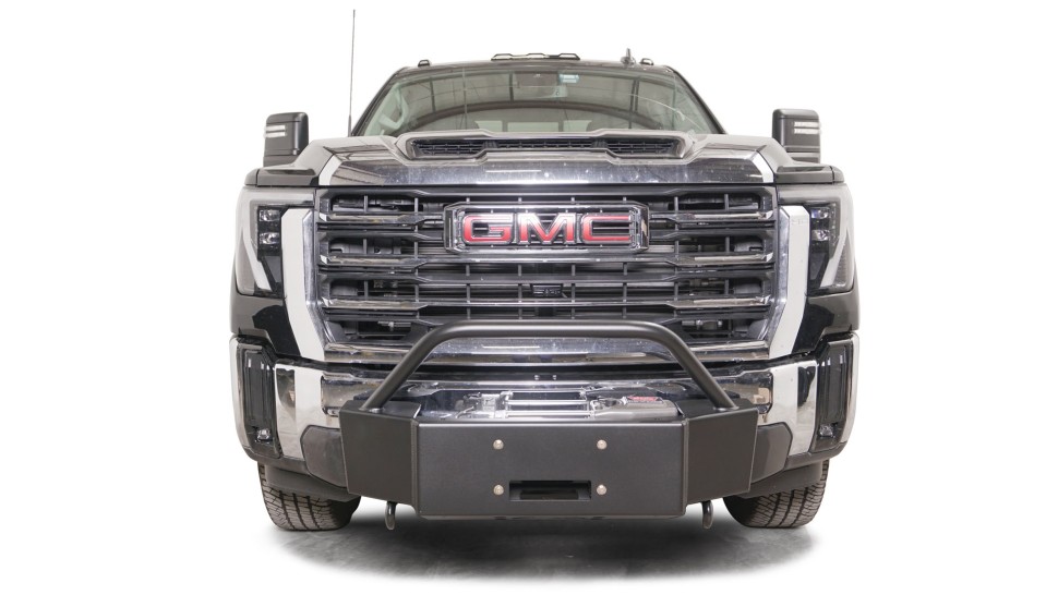 Крепление для лебёдки с защитной дугой GMC Sierra 2500/3500 24-25 Fab Fours GM24-N6260-1