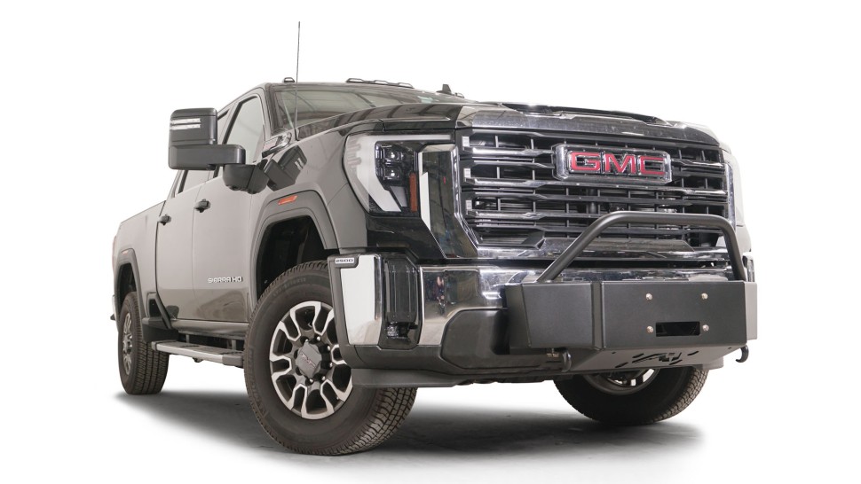 Крепление для лебёдки с защитной дугой GMC Sierra 2500/3500 24-25 Fab Fours GM24-N6260-1
