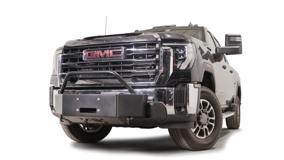 Крепление для лебёдки с защитной дугой GMC Sierra 2500/3500 24-25 Fab Fours GM24-N6260-1