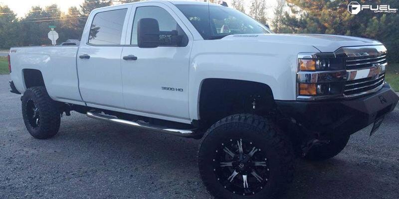 Fuel Off Road D54120009845 Nutz Wheel Matte Black Machined 20x10 -24