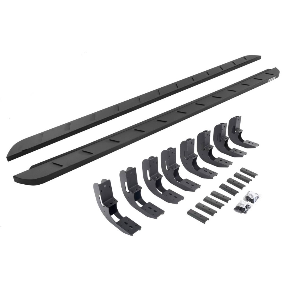 Подножки Chevrolet Silverado/GMC Sierra 1500/2500/3500 19-23 Double Cab RB10 Slim Go Rhino 63404880SPC