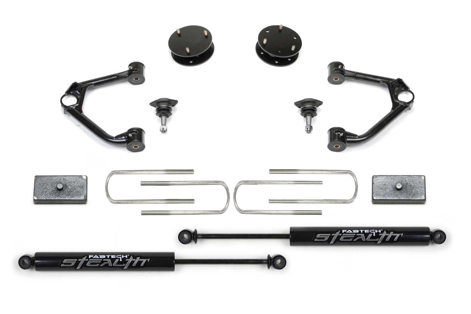 Лифт комплект подвески Chevrolet Silverado/GMC Sierra 1500 25-26 Lift 3" Fabtech K1212M