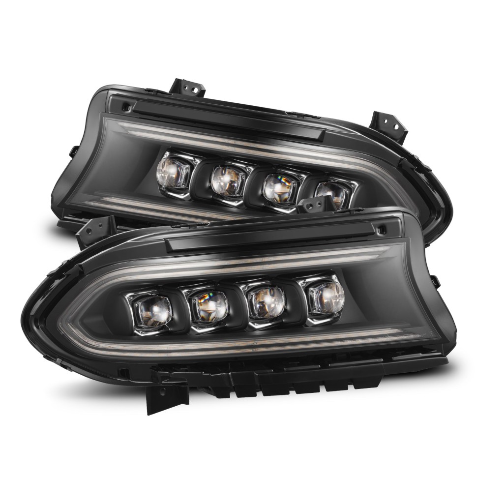 Комплект передних Led фар Dodge Charger 15-23 NOVA-Series AlphaRex 880499