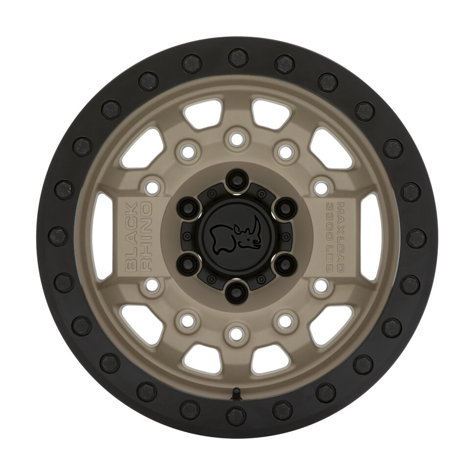 Колісний диск Black Rhino Avenger Beadlock Od Green W/Black Hardware 17x8.5 ET-30 1785AVG-06140N12