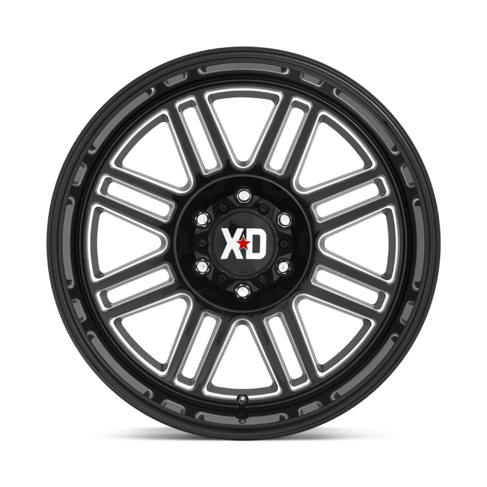 XD Wheels XD85022063318N Cage Wheel Gloss Black Milled 22x10 -18