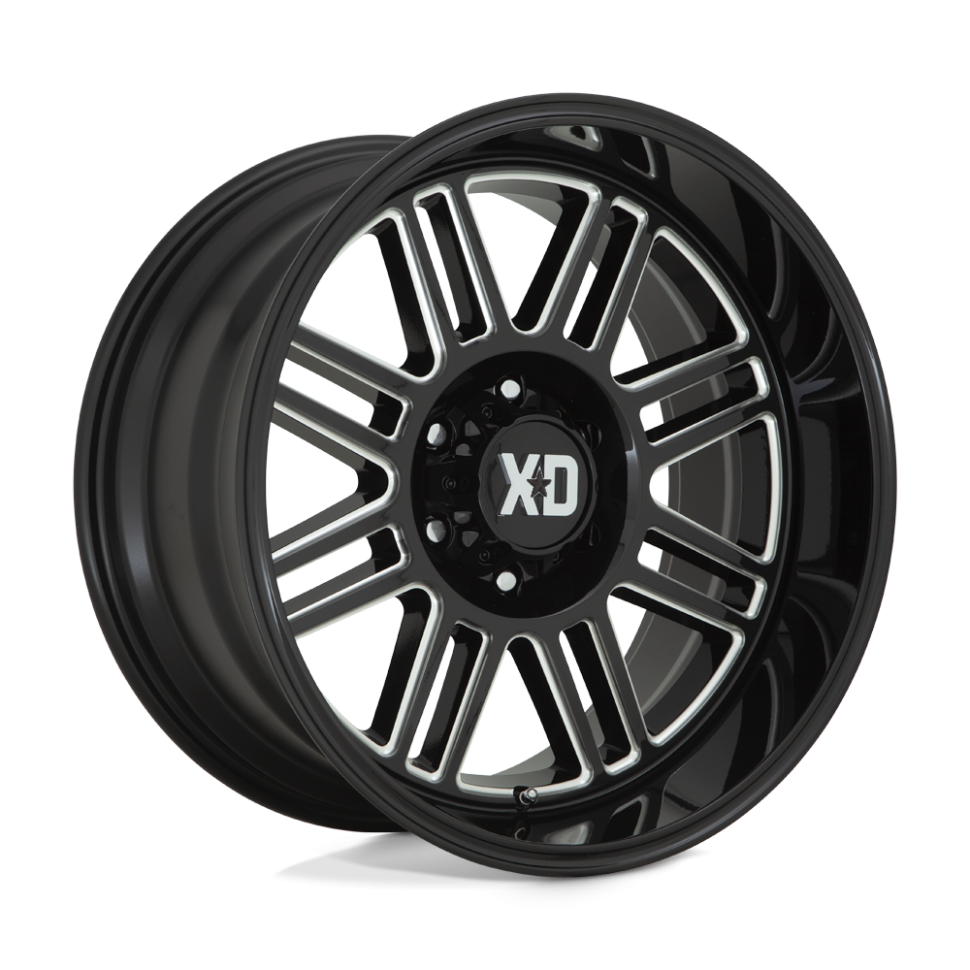 XD Wheels XD85022063318N Cage Wheel Gloss Black Milled 22x10 -18