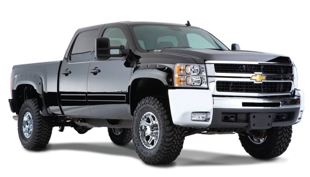 Расширители колесных арок Chevrolet Silverado 1500 07-13 к-кт 4 шт. Pocket Style Bushwacker 40942-02