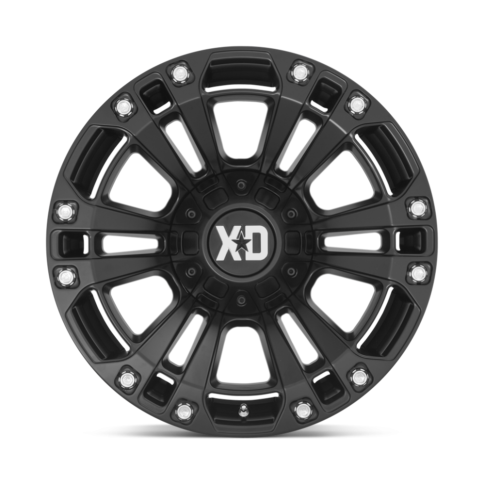 XD Wheels XD85129087700 Monster 3 Wheel Satin Black 20x9