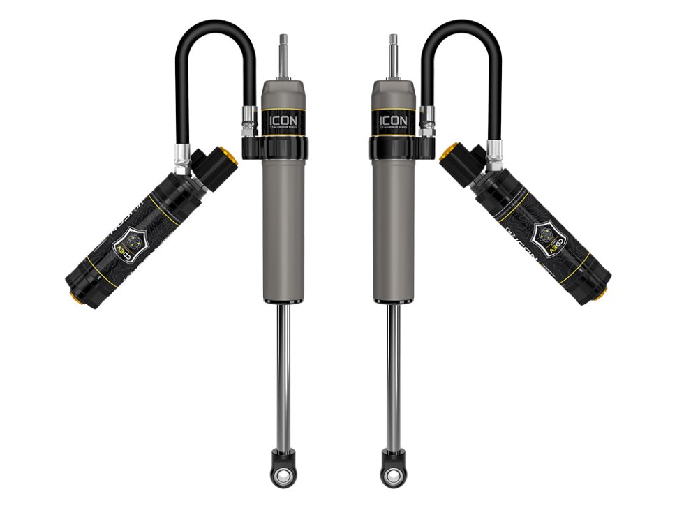 Icon Vehicle Dynamics 67800EP 2.5 VS Remote Reservoir CDEV Rear Reservoir Adjustable Shock Lift 0-2.5" Ford F-250/F-350 17-26 Pair