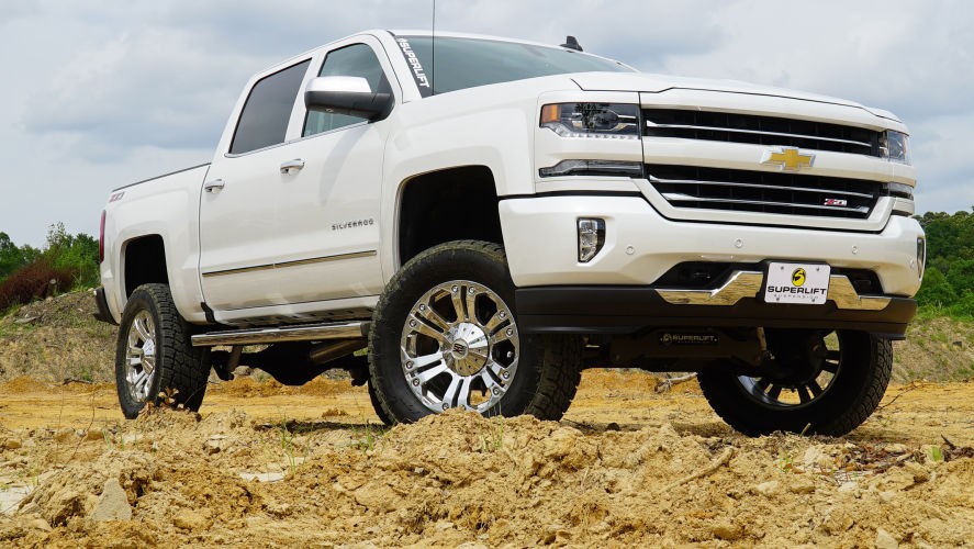 Ліфт комплект підвіски 6.5" Chevrolet Silverado 1500/GMC Sierra 1500 14-16 (Fox 2.0 Shocks) Superlift K160F