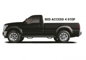 Захисні бічні пороги Ford F-250/F-350 99-16 Standard Cab Nerf N-FAB 3" F9984RC-4