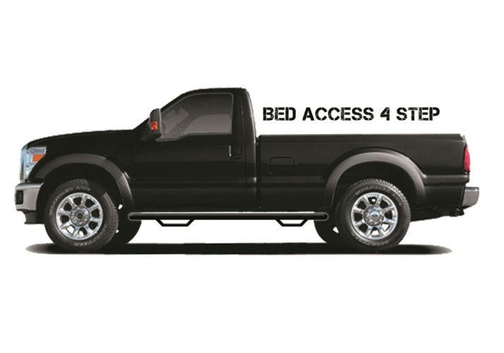 N-FAB F9984RC-4 Nerf Step System 3" Ford F-250/F-350 99-16 Standard Cab