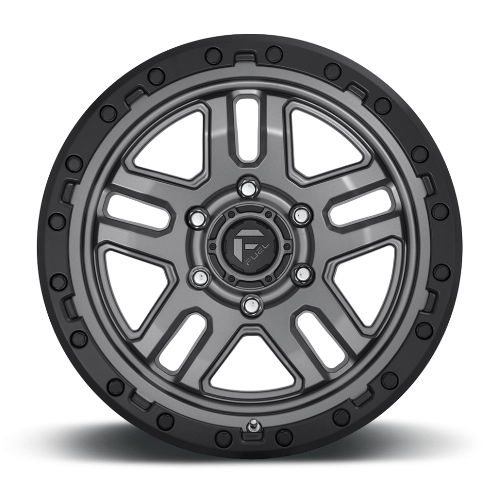 Колесный диск Fuel Off Road Ammo Matte Gun Metal Black Bead Ring 17x9 ET-12 D70117908945
