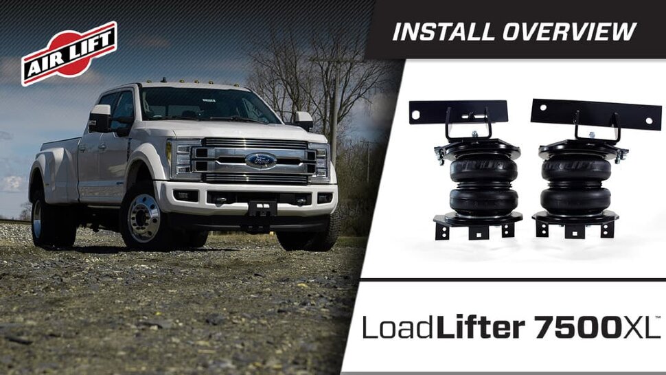 Комплект пневмопідвіски Ford F-450/F-250/F-350 17-22 LoadLifter 7500 XL Ultimate Air lift 57577