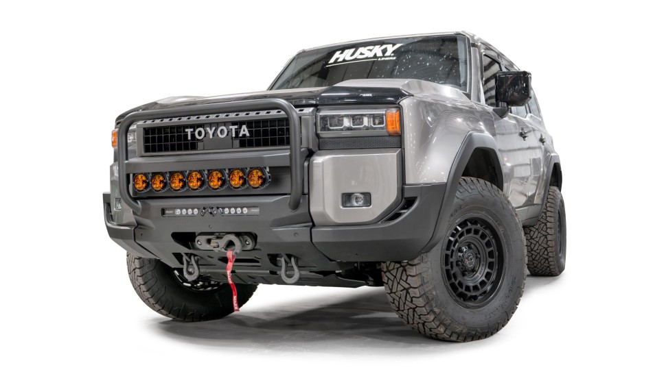 Крепление для лебёдки с защитной дугой Toyota Land Cruiser 250 24-26 Fab Fours TL24-N6752-1