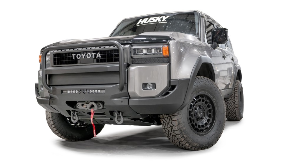 Крепление для лебёдки с защитной дугой Toyota Land Cruiser 250 24-26 Fab Fours TL24-N6752-1