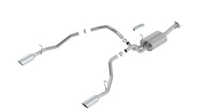 Выхлопная система Cat-Back Dodge Ram 1500 19-26 S-Type Borla 140752