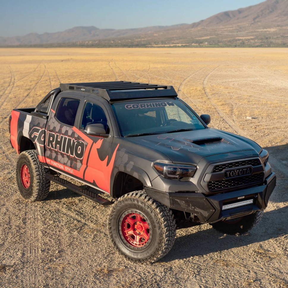Подножки Toyota Tacoma 06-23 Double Cab V3 Go Rhino V3442987T