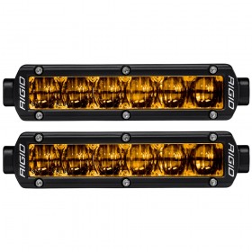 Rigid Industries 906704 SR-Series Pro SAE Yellow Off-Road Led Light Bar 6 Inch