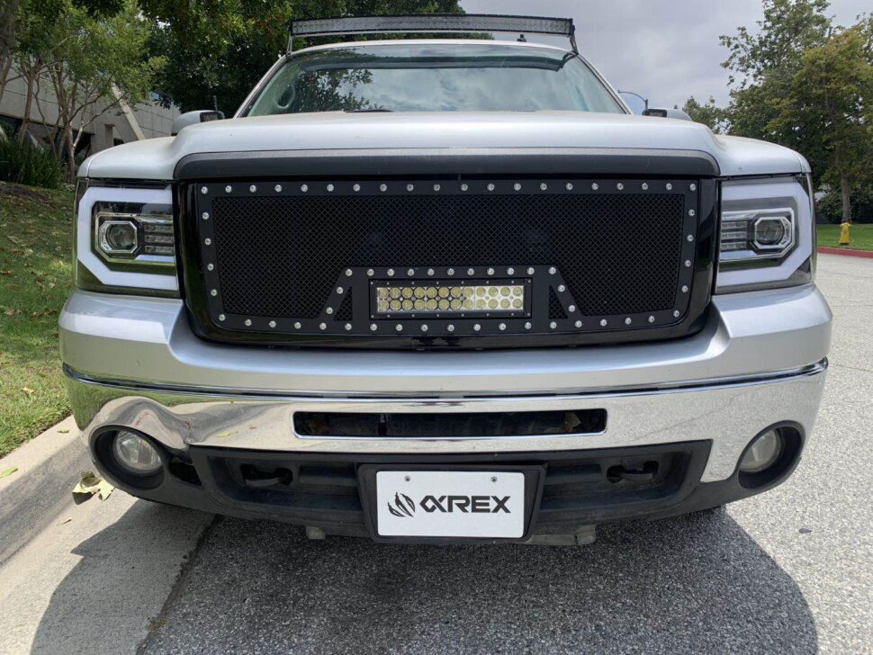 Комплект передніх галогенних фар GMC Sierra 1500/2500/Sierra 3500 07-14 PRO-Series AlphaRex 880605