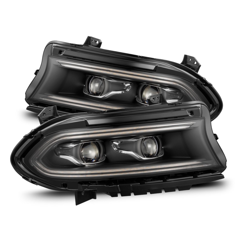 Комплект передних Led фар Dodge Charger 15-23 LUXX-Series AlphaRex 880599
