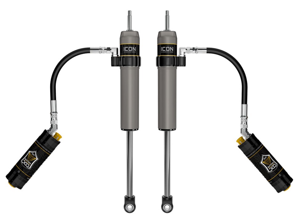 Амортизатор передний с резервуаром регулируемый Ford F-250/F-350 23-26 2.5 VS Remote Reservoir CDCV Lift 4.5" Icon Vehicle Dynamics 67811CP Пара