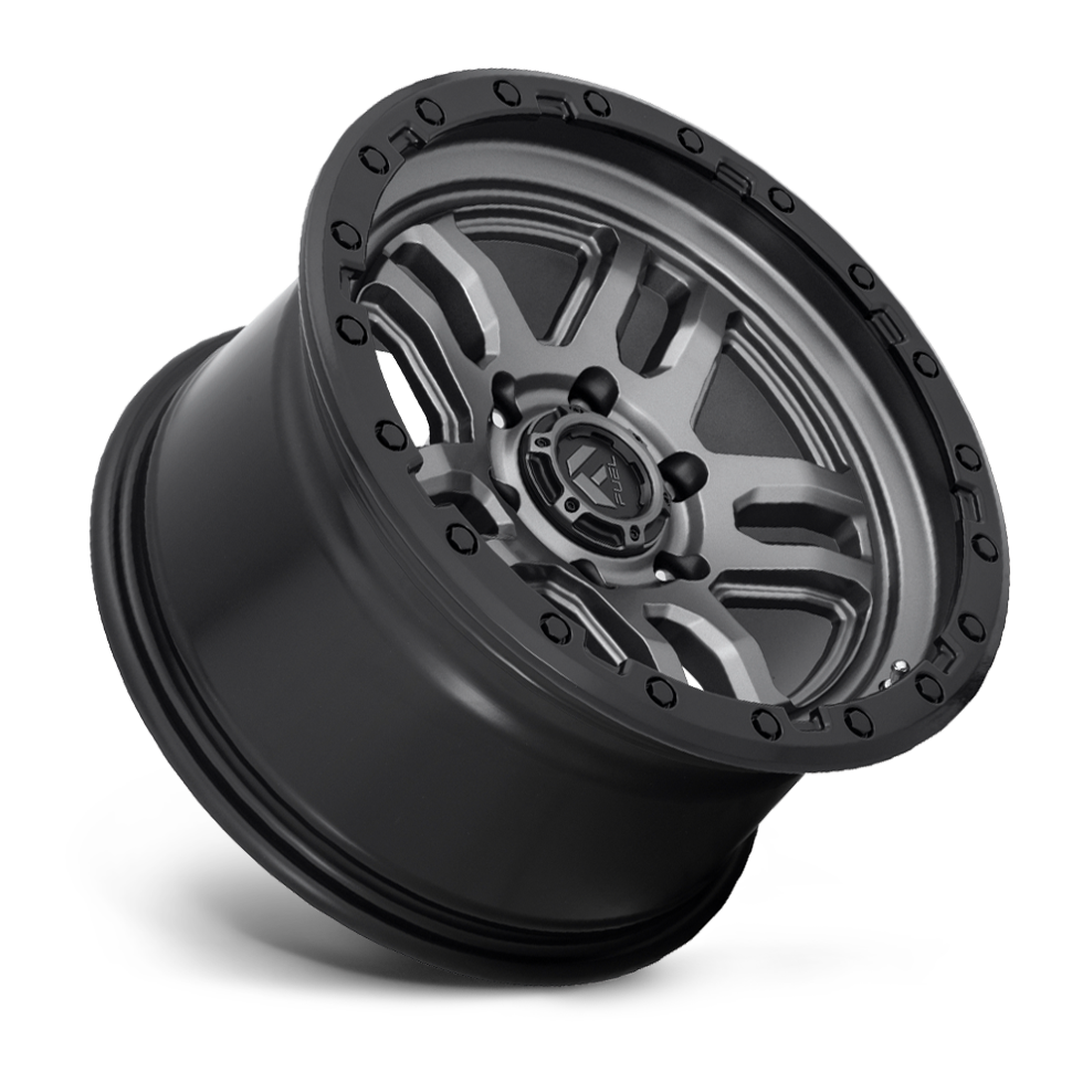 Fuel Off Road D70118907545 Ammo Wheel Matte Gun Metal Black Bead Ring 18x9 -12