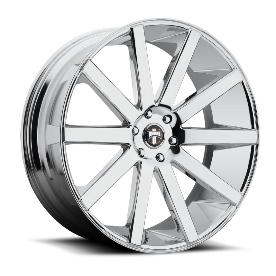 DUB Wheels S120240084+20 Shot Calla S120 Wheel Chrome Plated 24x10 +20