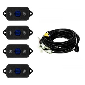 Baja Designs 447058 LED Rock Light 2.7x1.2" 180 Degreee